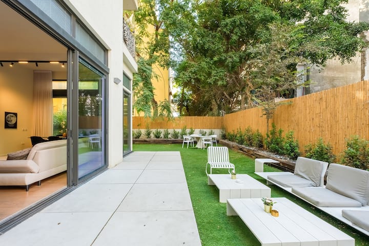 The Sunlit Haven & Pool 3br & Garden - Tel Aviv