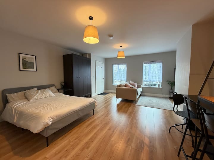 Modern Leixlip Studio With Fast Wifi And Kitchen - Leixlip