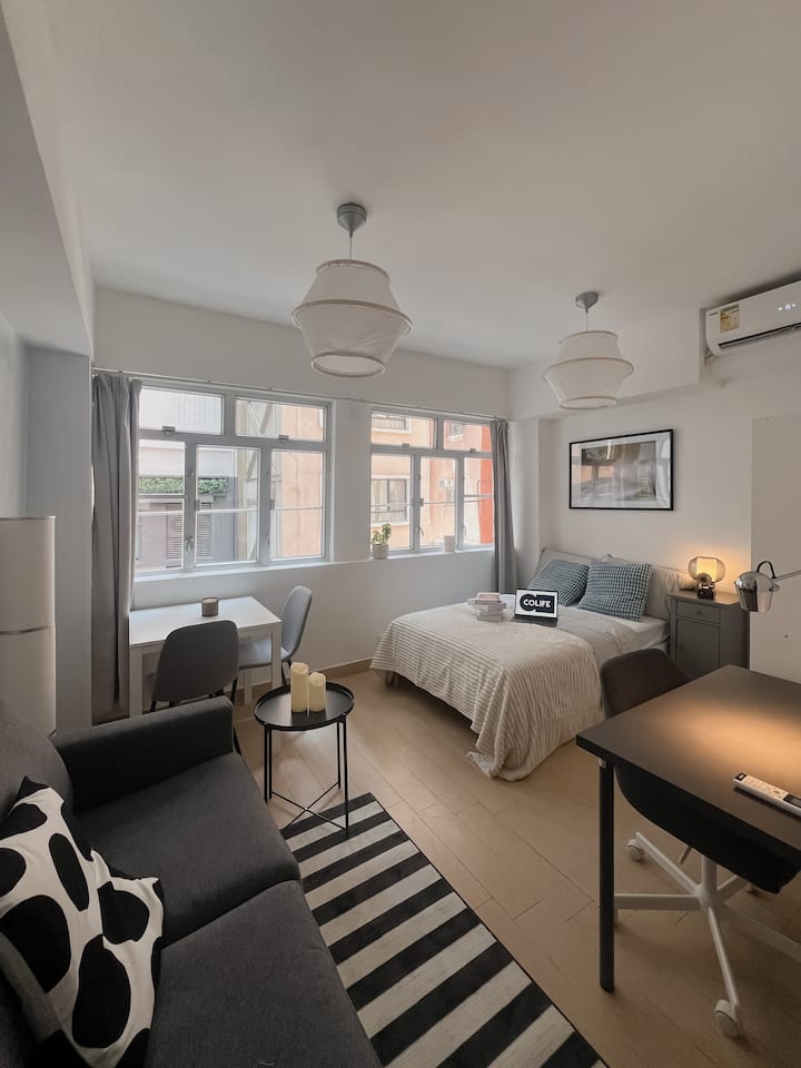 Private Studio | 4 Min To Sai Ying Pun Mtr - Hong Kong