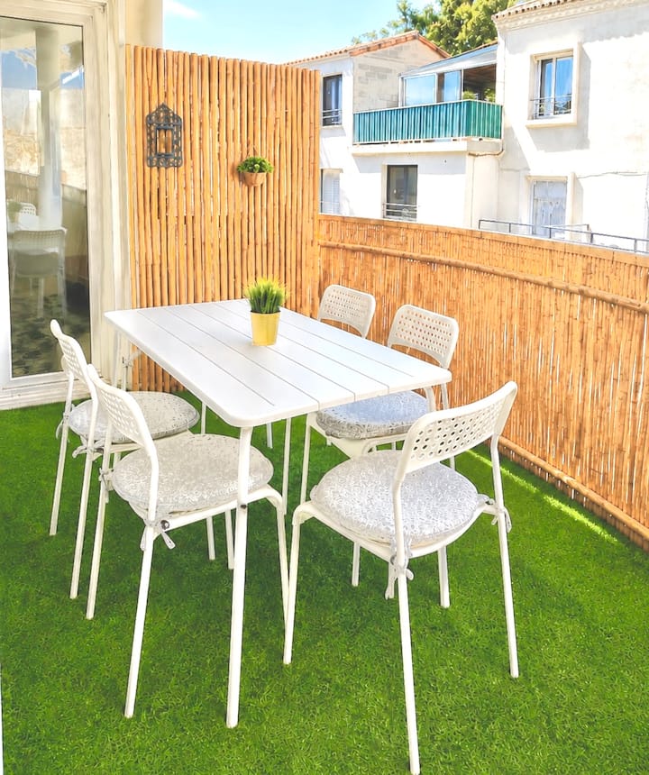 Appart 1 Chambre + Salon Pour 5 Pers - Le Grau-du-Roi