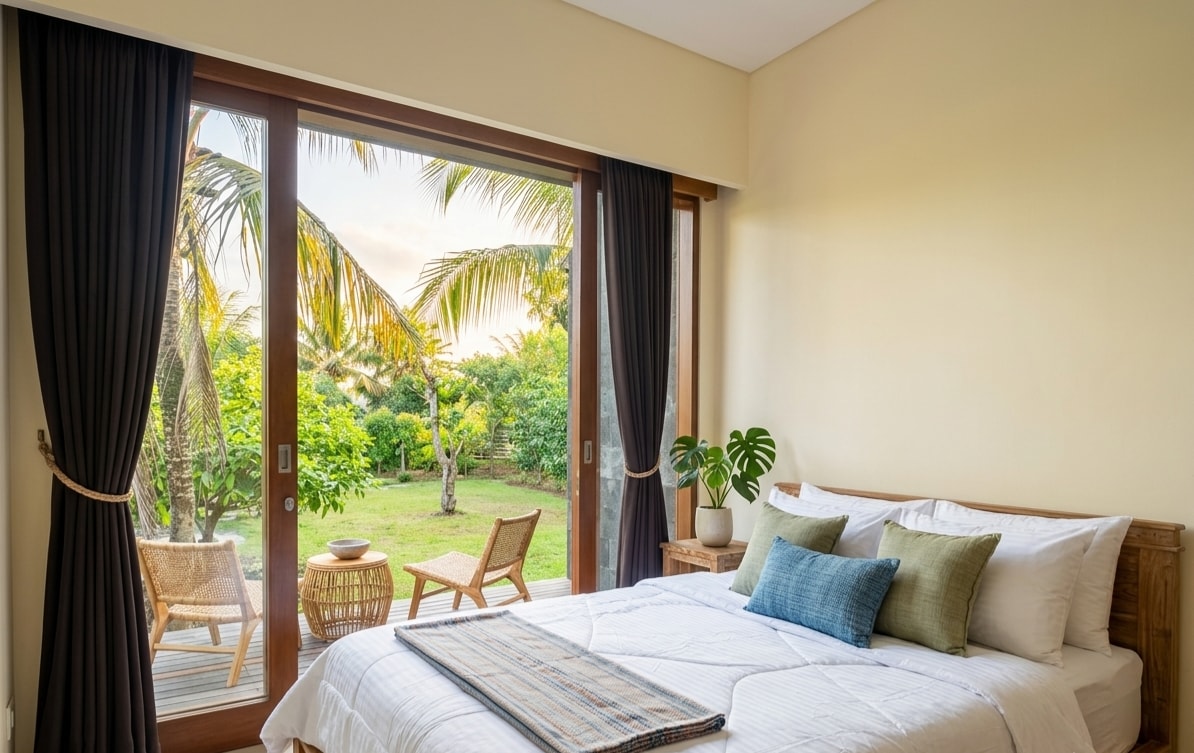 Foto do anúncio de Vila privativa tranquila de 2 quartos perto da praia de Medewi em Praia do Presídio, Aquiraz