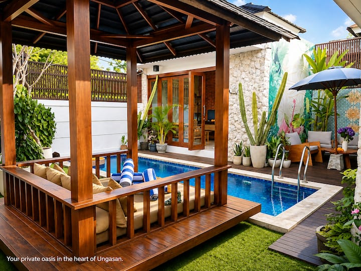 Private Tropical Pool Villa Close To Melasti Beach - Avustralya