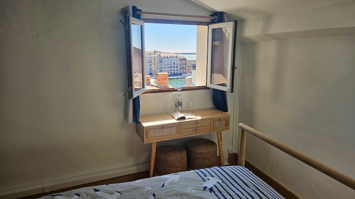 Duplex Kètos, Cocon Familial Quartier Des Artistes - Sète