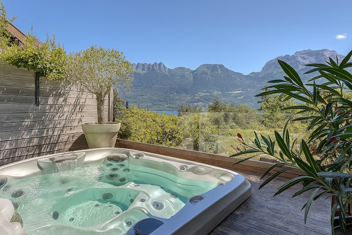 Chambre Dhôte Vue Sur Les Alpes (Jacuzzi Offert) - Doussard