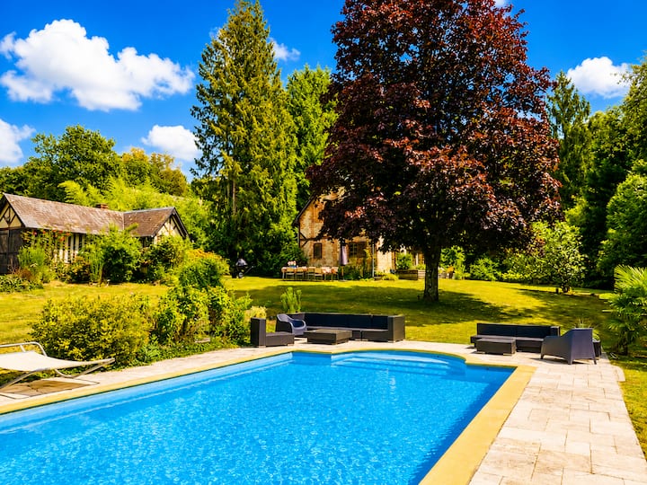 Havre De Paix En Normandie Avec Piscine - Honfleur