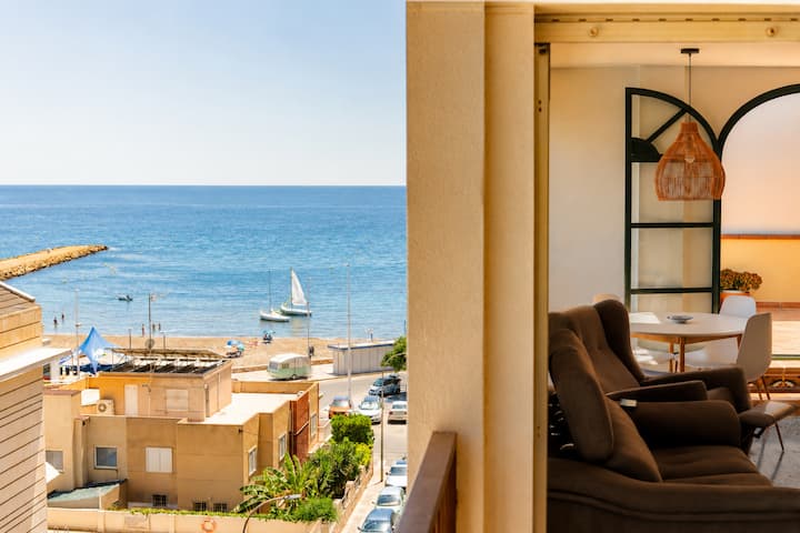 Gran Terraza Con Vistas Al Mar - Santa Pola