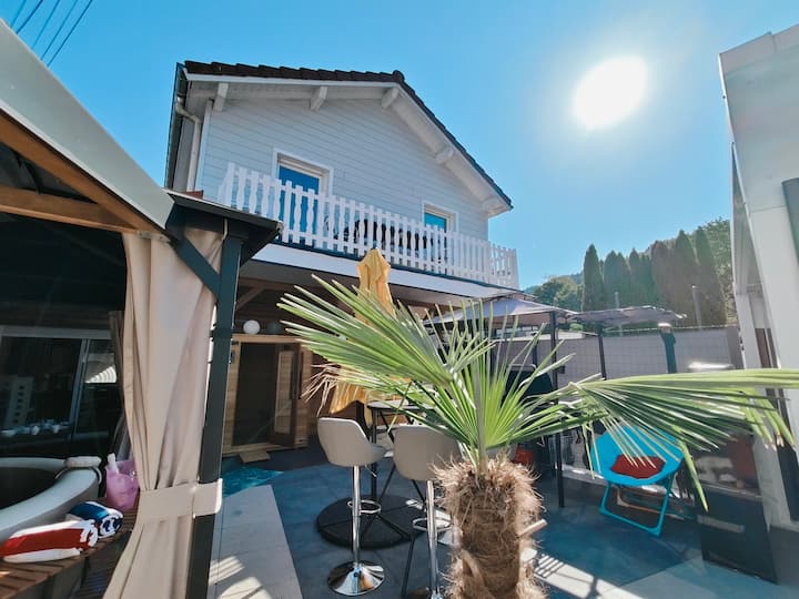 Chalet Poirie - Jacuzzi, Sauna Et Terrasse De Rêve - Remiremont