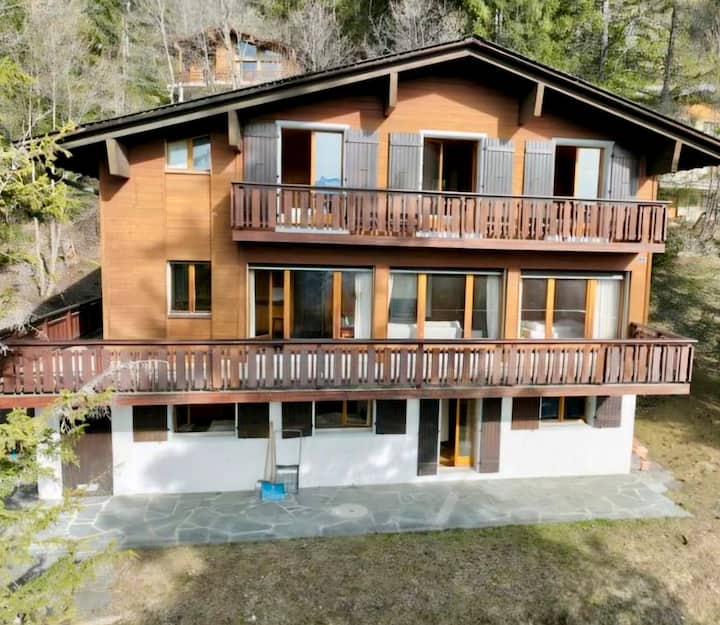 Chalet Rénové En Duplex à Anzère Pour 10 Personnes - Anzère