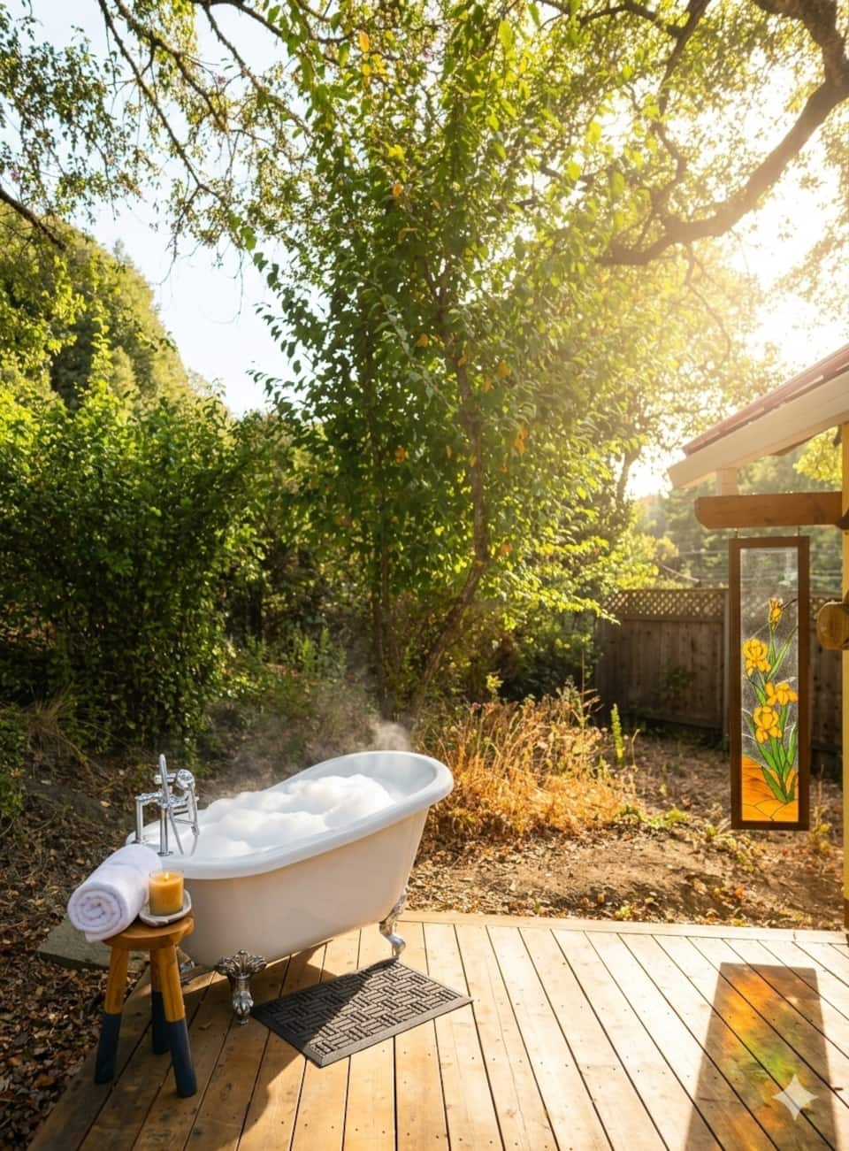 Sunshine Cabin, near the Avenue of the Giants, Garberville, California, United States, photo 2 of 10