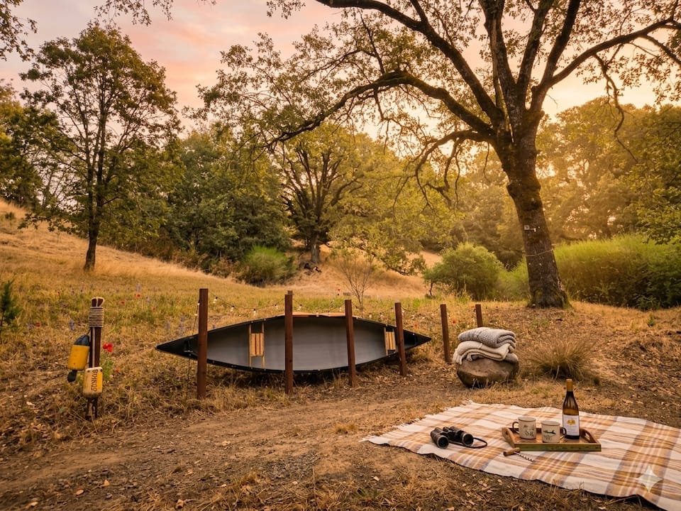 Sunshine Cabin, near the Avenue of the Giants, Garberville, California, United States, photo 3 of 10