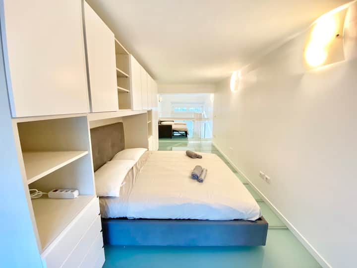 [Luminoso Loft In Centro]12 Posti Letto - Monza