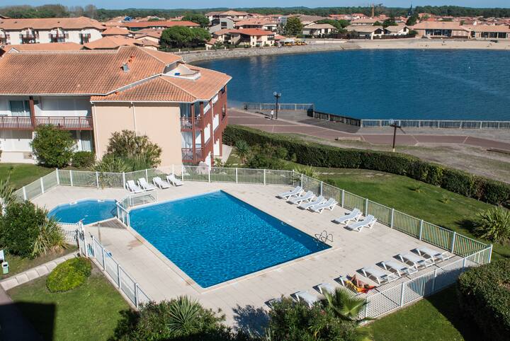 T2 Face Au Lac | À 100 M De La Plage | Piscine - Plage de Messanges
