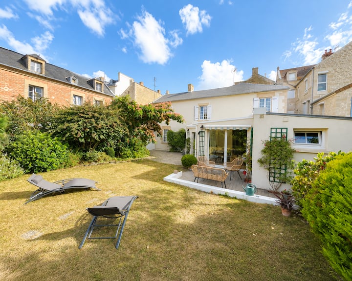 Les Bruyères Maison De Famille 50 M De La Plage - Luc-sur-Mer