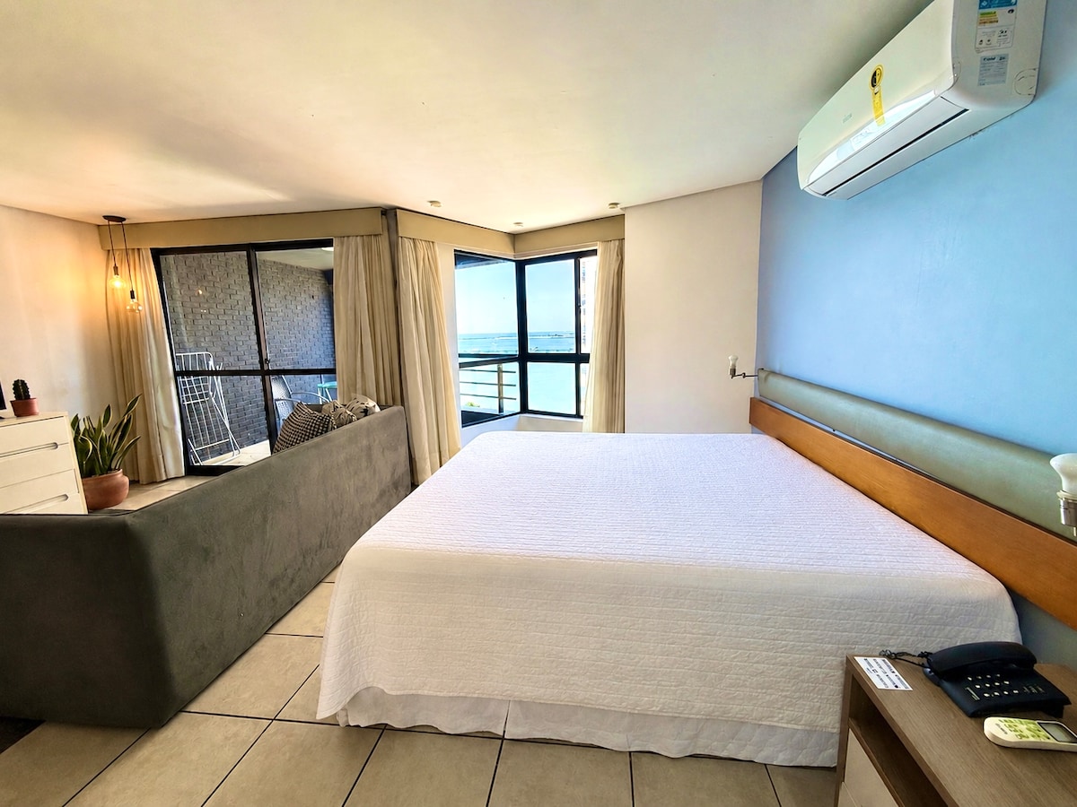 Foto do anúncio de Apartamento 5 pessoas - Frente ao Mar - Aceita Pet em Mucuripe, Fortaleza