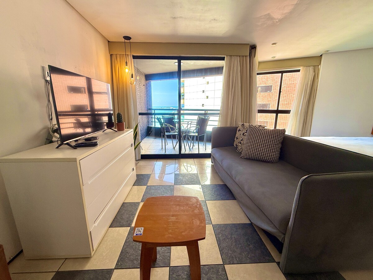 Foto do anúncio de Apartamento 5 pessoas - Frente ao Mar - Aceita Pet em Mucuripe, Fortaleza