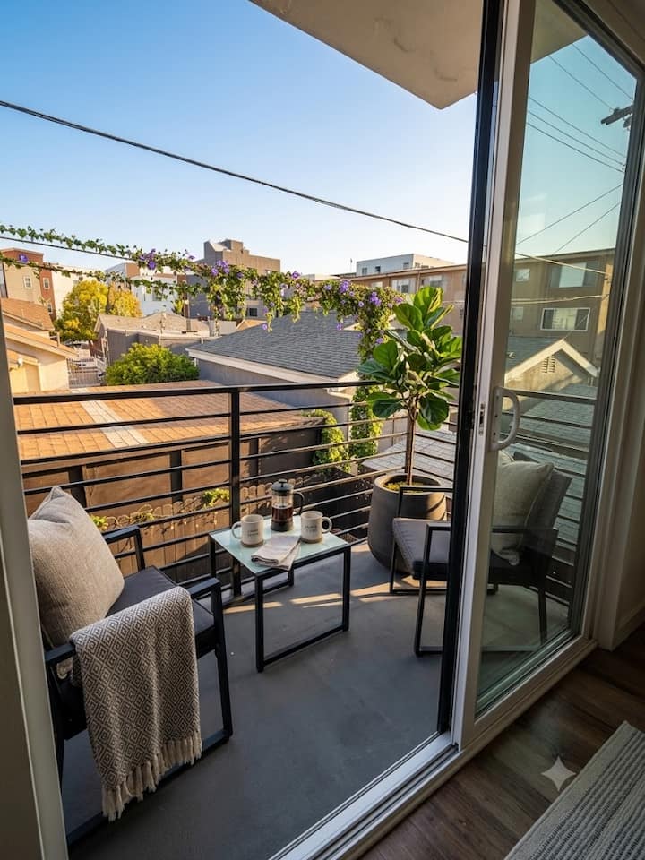 Modern West Hollywood Room with Private Balcony - Apartments for Rent ...