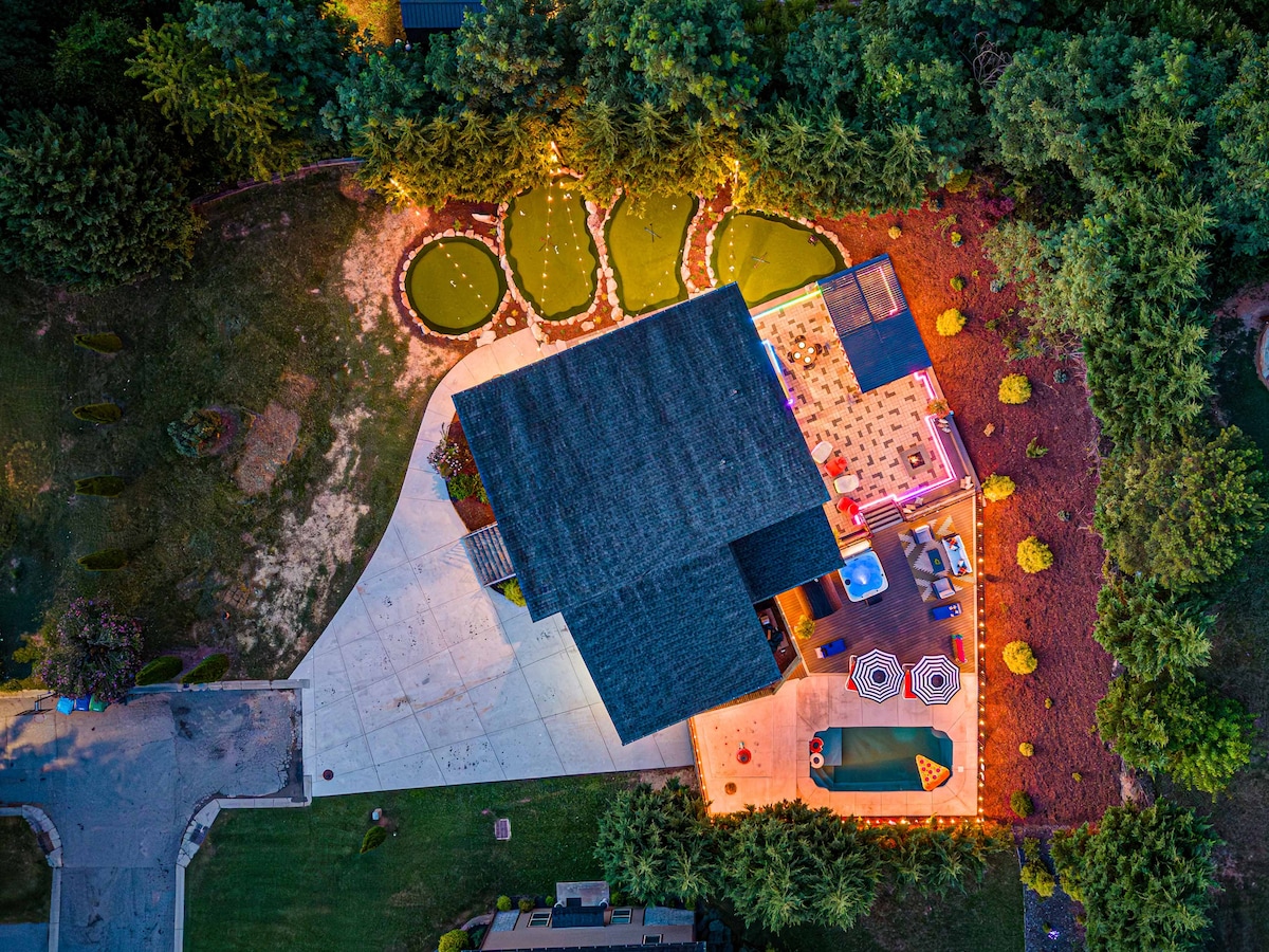Lux Resort evening exterior