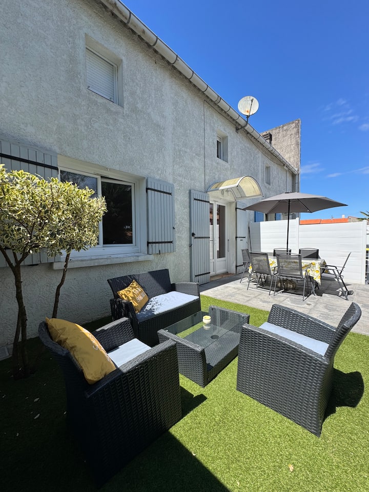 Maison Cosy Terrasse Ensoleillée 4 Personnes - Les Mathes