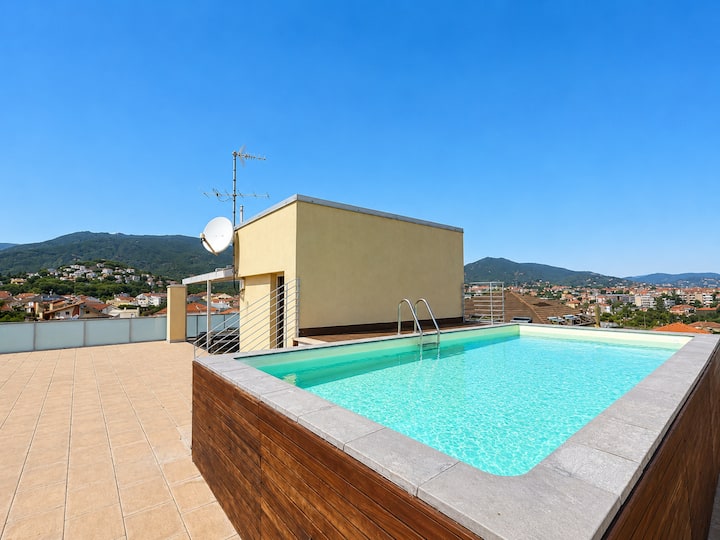 [Pineland] Grande Terrasse Avec Piscine & Garage - Ceriale
