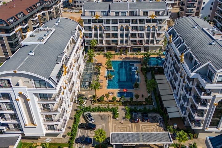 Full Aktiviteli Full Eşyalı 1+1 Daire - Alanya