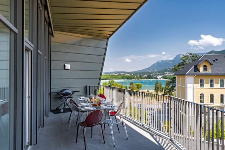 Penthouse Annecy74 - Vue Panoramique Sur Le Lac - Annecy