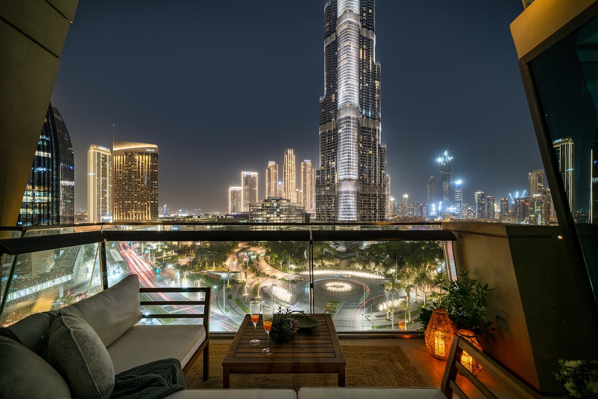 1 Bedroom Furnished Apartment with Fountain View | Burj Vista 2
