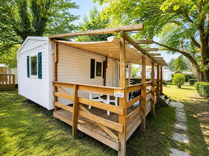 Schönes Mobile Home Mit Wifi, Klimaanlage Beim Ep - Rhinau