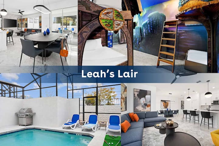 Leah's Lair | I-drive Villa W Dragon Br & Pvt Pool - Orlando, FL
