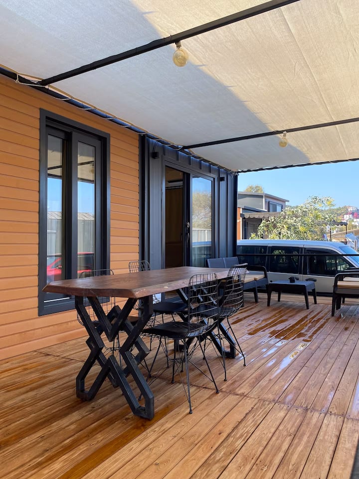 Denize Sıfır Huzurlu Ve ŞıK Tiny House - Akyarlar