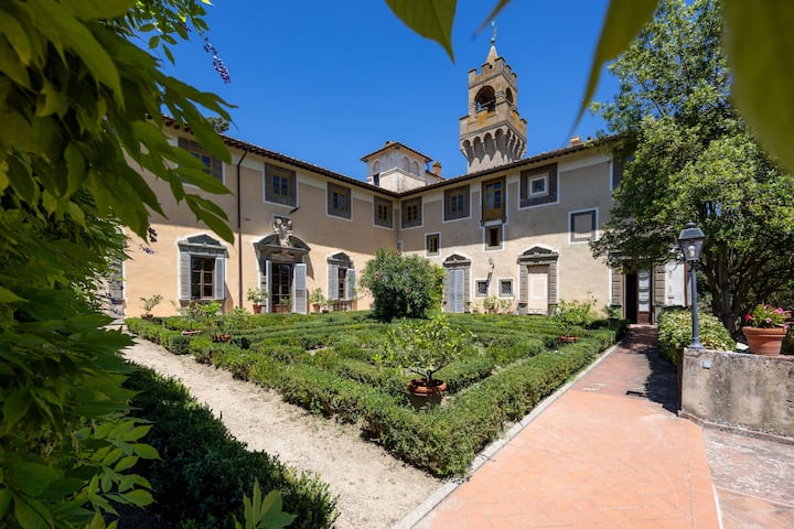 Castle Apartment En Montegufoni Con 3 Habitaciones, Capacidad 6 - Italia