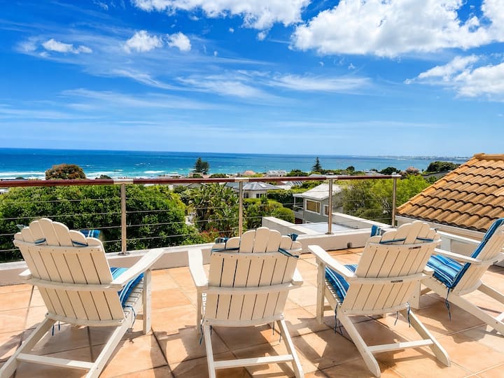 Sunset Villa In Voëlklip With 360° Rooftop Views - Hermanus
