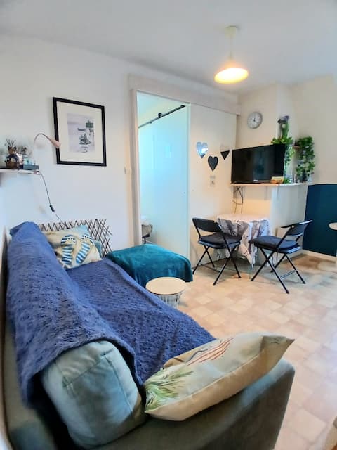 Top Airbnb: Apartment 2 minutes from the beach and the marsh in Villers Sur Mer