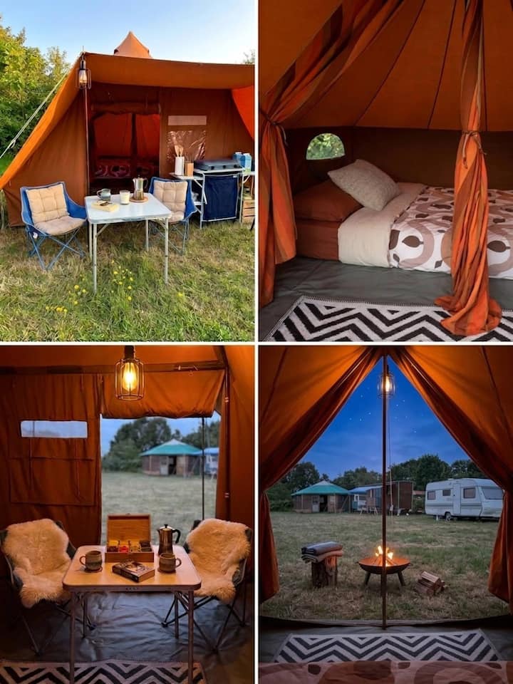 ad tent FanttikOutdoor Alpha C4 Ultra Instant Cabin quality materials Spider Farmer SF2000 Kit 2x Wohnmobil-Markisenhalterung Mit Saugnapf Farbe:Coyote