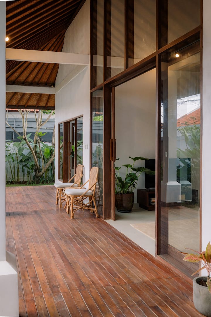 2 Bdr Quiet Garden Villa Between Seminyak & Canggu - オーストラリア