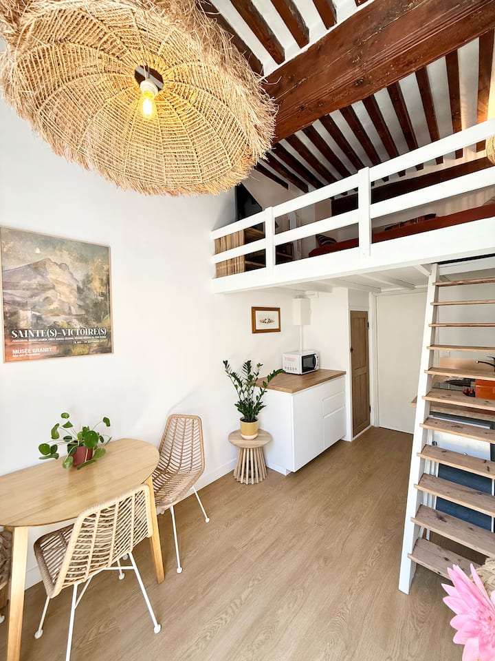 Charmant Appartement Rénové, Calme En Centre-ville - Aix-en-Provence