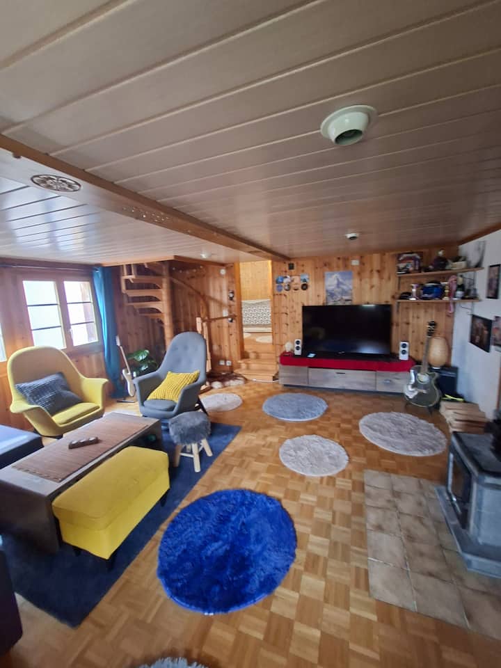 Appartement En Plein Cœur Du Valais - Zinal