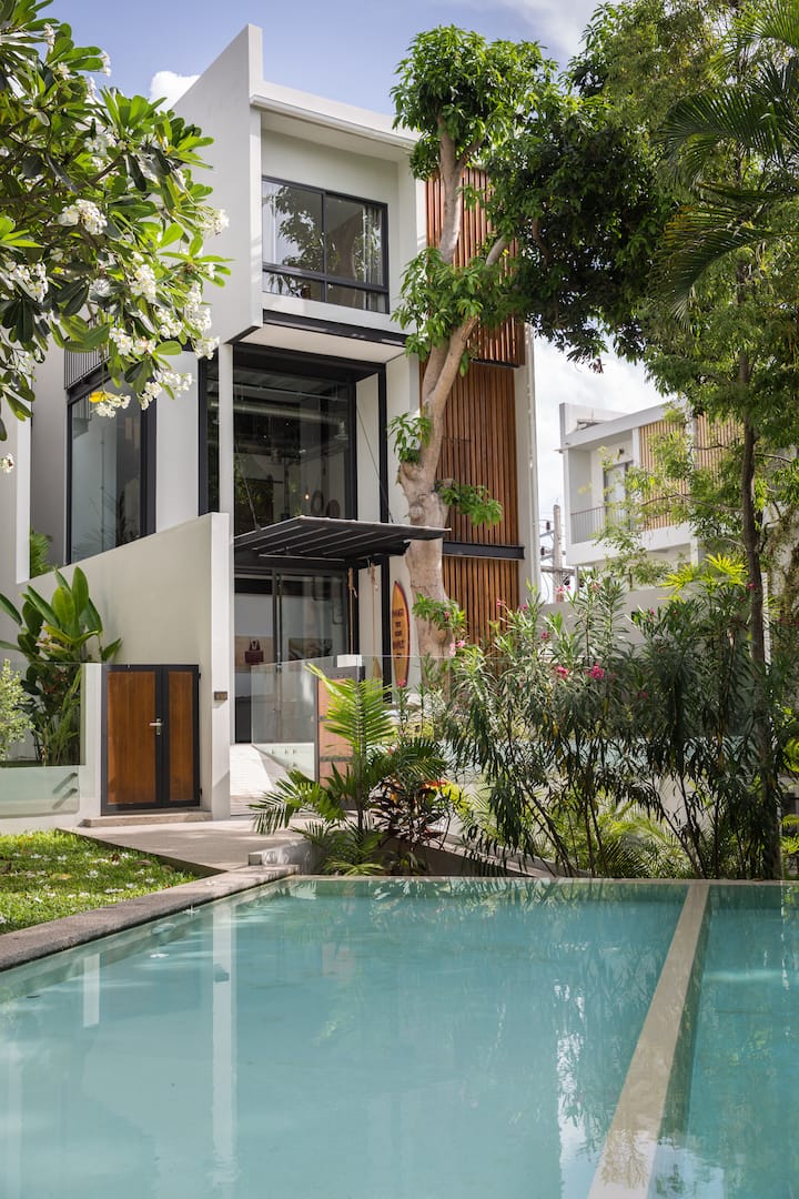 Mango Tree House - Ny Loft Villa Near Fishermans - Ko Samui