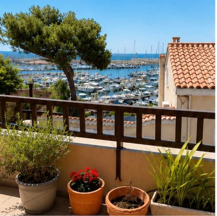 Studio Face Au Port Avec Vue Mer - Carry-le-Rouet
