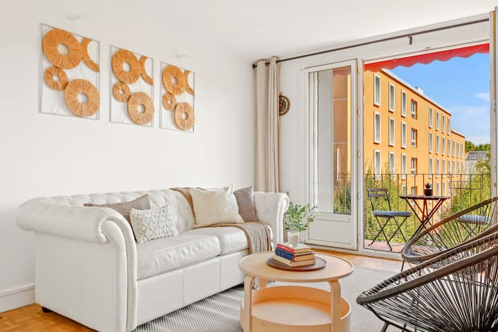 Suite Marat : Cosy Avec Balcon  Proche Paris - Charenton-le-Pont