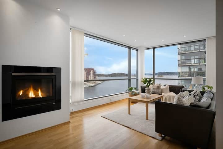 Exclusive Apartment With Stunning Fjord Views - Stavanger