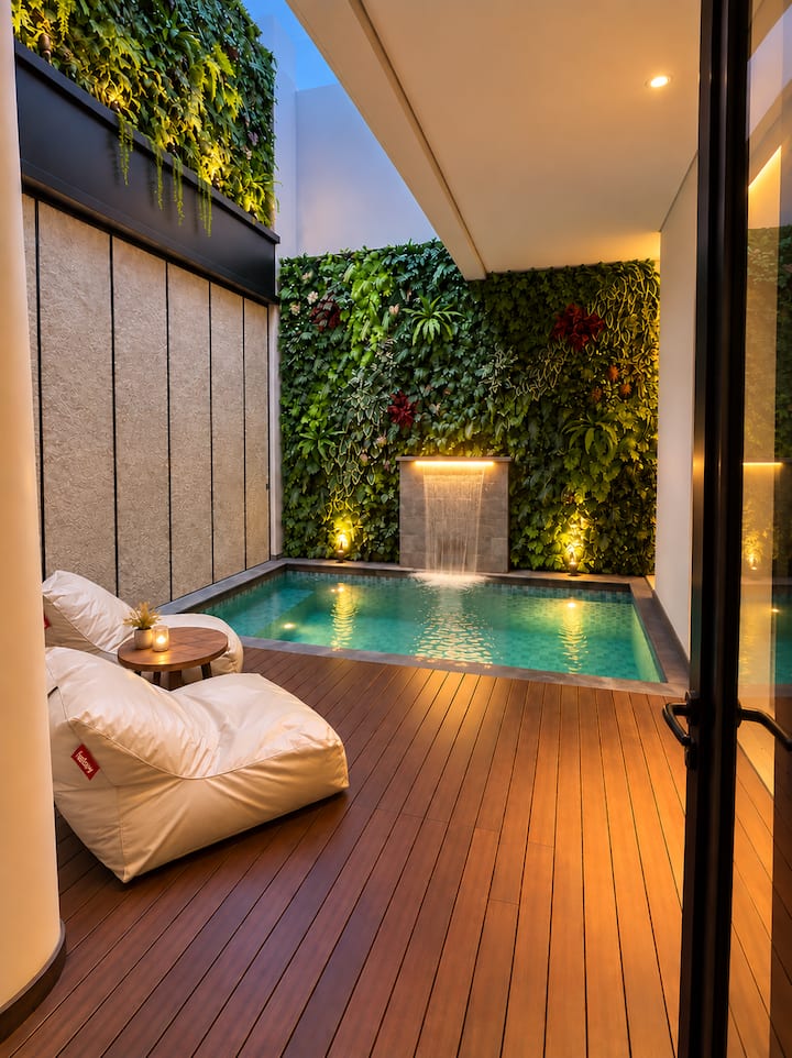 Brand New Lux 2br Sleeps 6 For Family | Prvt Pool - Sanur