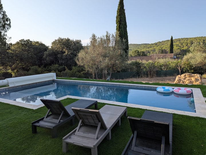 Peaceful Provence Annexe With Shared Pool - Carcès