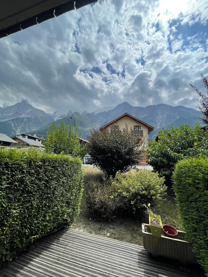 Appartement Les Houches Centre Vue Sur Laiguille - Les Houches