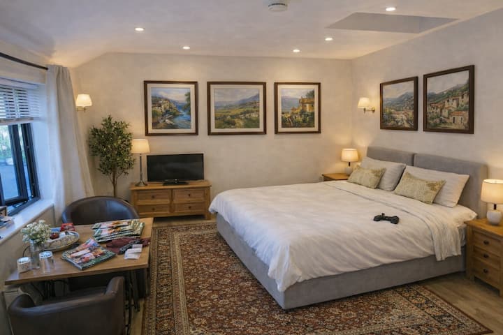 King-exécutif-room-sdb Privée Avec Douche-vue Sur - Cheddar