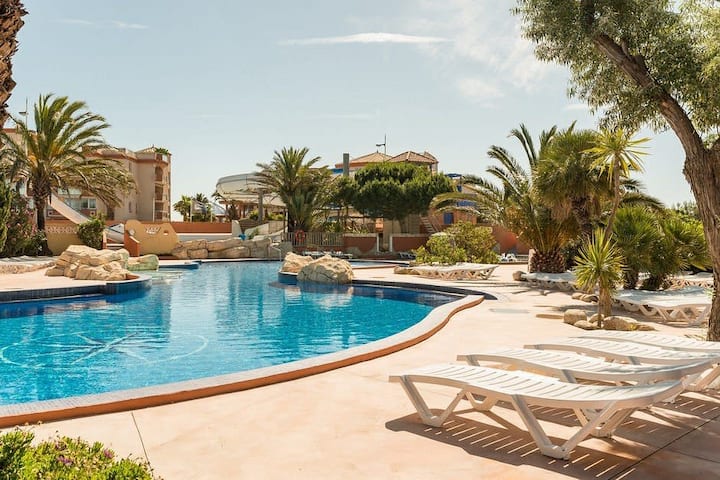 Mobilhome 2 Ch 6 Pers - Très Spacieux - Canet-en-Roussillon
