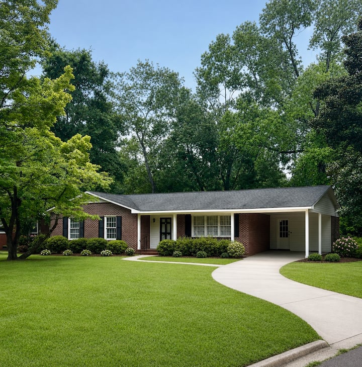 Mid-century Meets Modern - Smithfield, NC