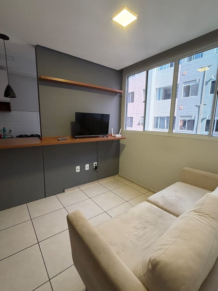 Apartamento Executivo Localização Estratégica - Duque de Caxias