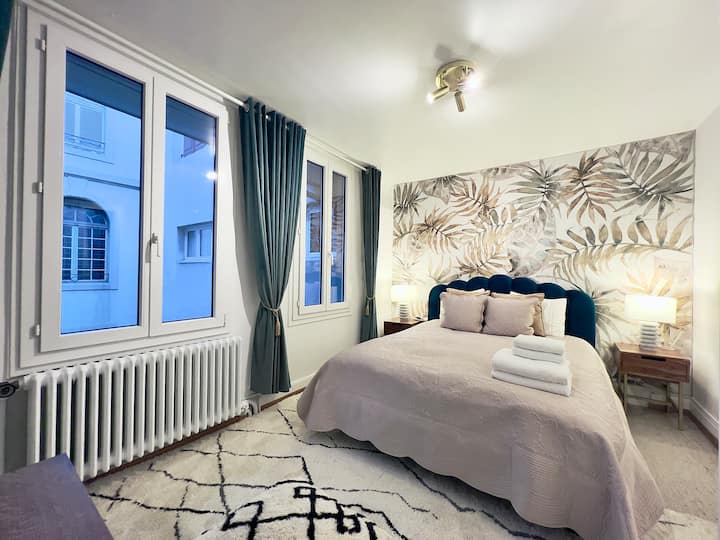 Central 1-bedroom Steps From The Lake - Montreux