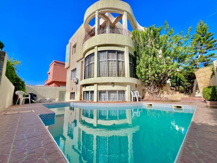 Villa De L'océan 2 Avec Piscine - Agadir