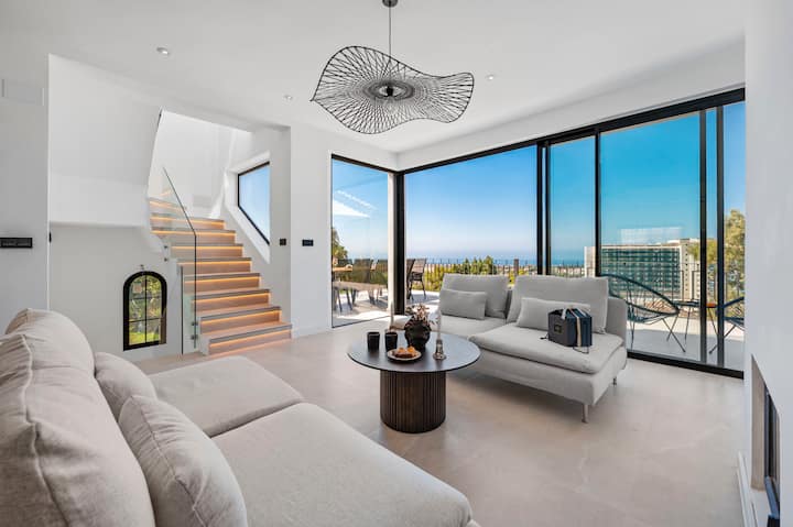 Newly Renovated 5-bdrm Luxury Villa With Sea Views - Marbella